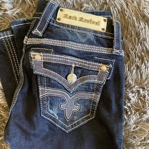 Rock revival size 26 baggie boot NWOT never worn!